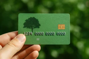 Eco-friendly credit cards