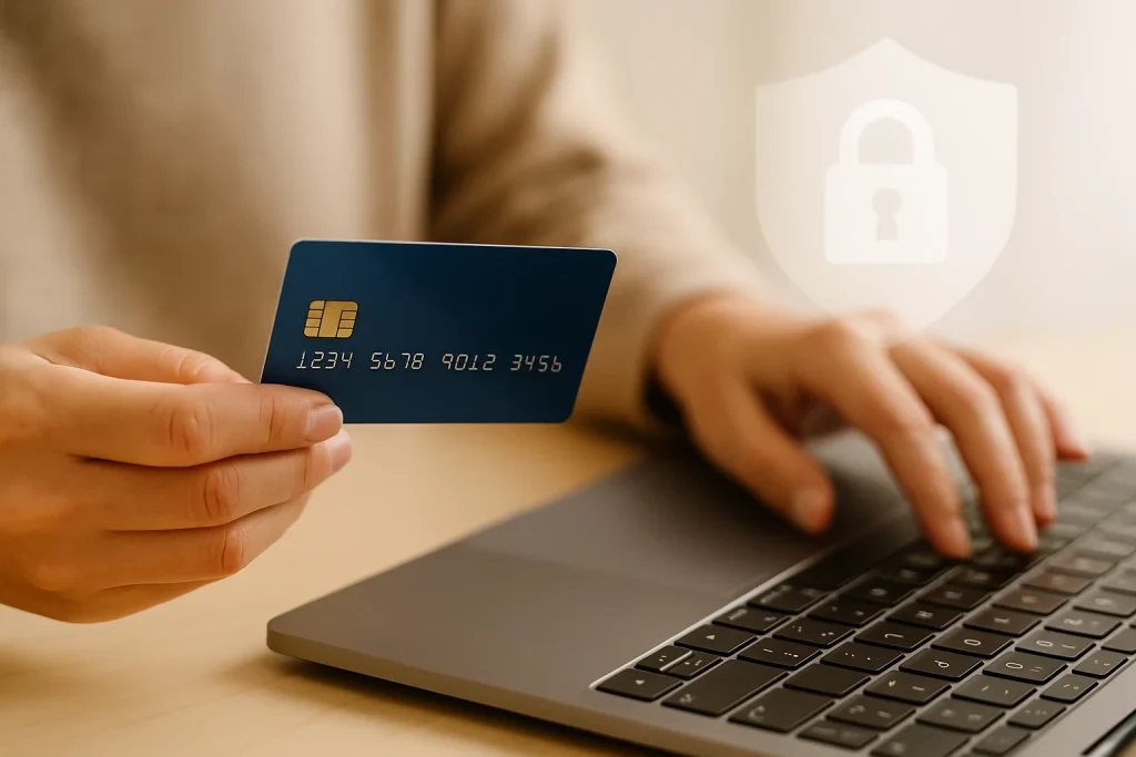 Credit cards with digital fraud protection